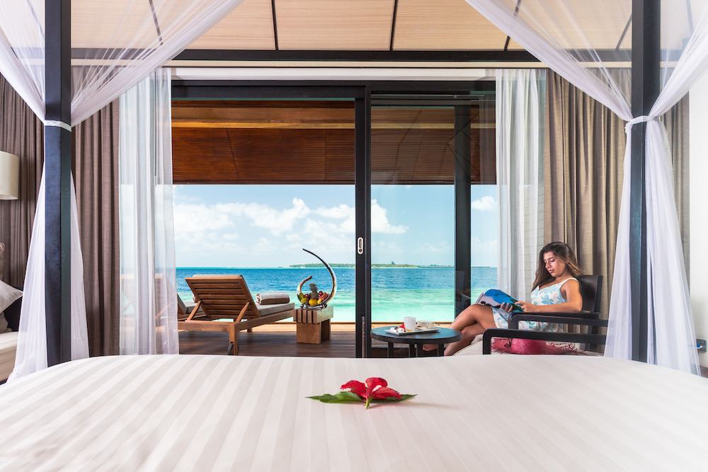 Water Bungalow at Lily Beach Resort and Spa, view 1